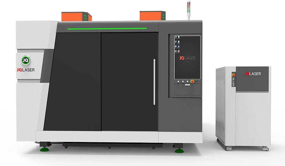JQ-2040AP Máquina de corte de hojas láser de fibra de fibra de fibra de palets